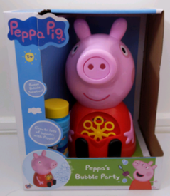 peppa pig bubble mower